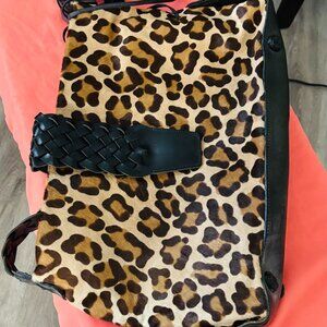 Fatto a Mano by Carlos Falchi animal print purse